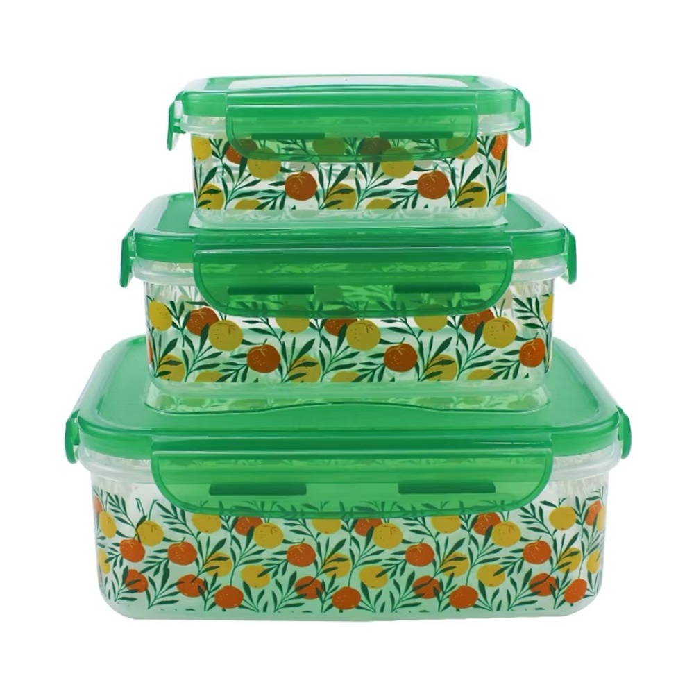 NWT - 3pc Airtight Food Storage Container Set